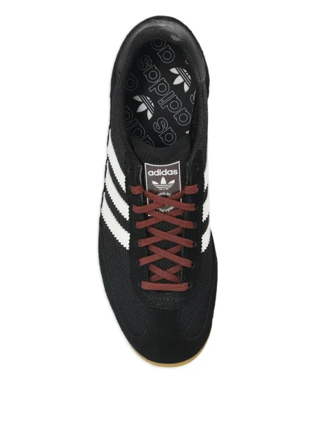 Sneakerși Adidas din piele negru