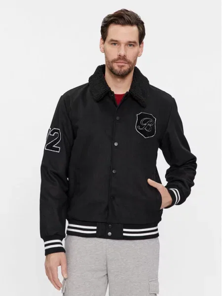 Brave Soul Куртка бомбер MJK-DURDEN чорний