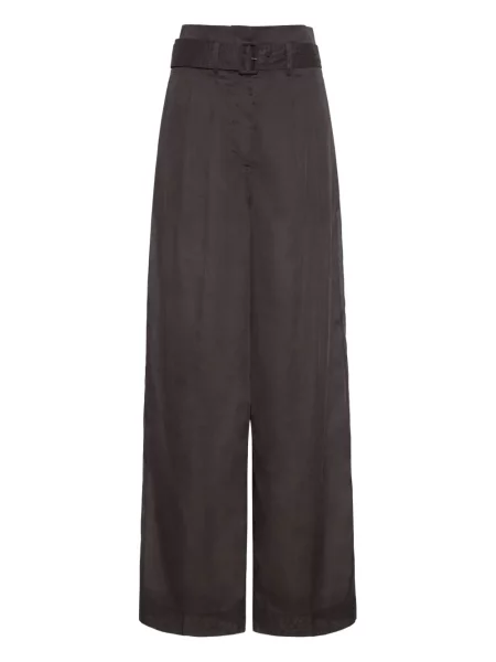 Pantaloni Adam Lippes maro