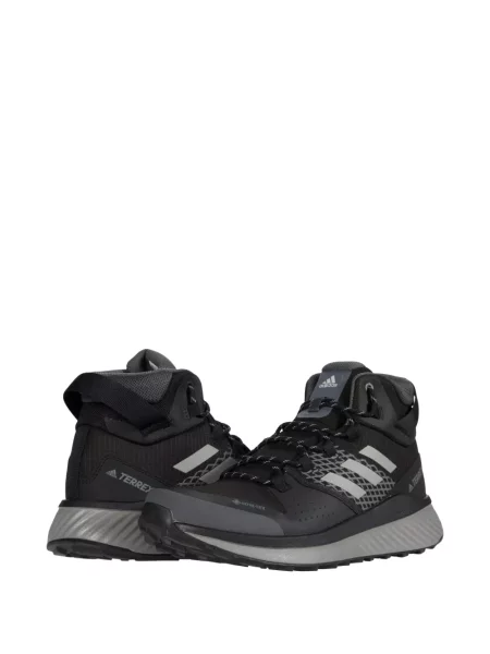 Leggings Adidas cu imagine din piele de căprioară alergare gri