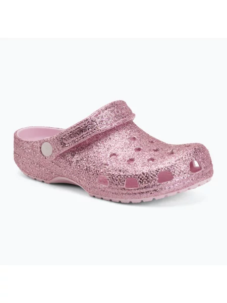 Gyerek papucsok Crocs Classic Chunky Glitter pink milk. Méret: EU rózsaszín
