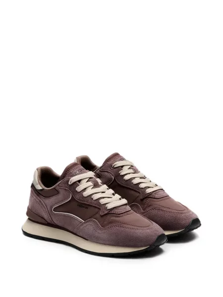 Sneakerși Hoff din piele de căprioară retro maro