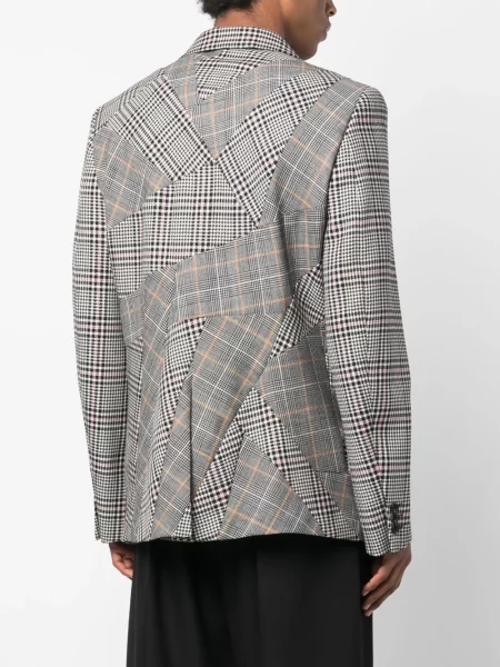 Kostkované sako Comme Des Garçons Homme Plus