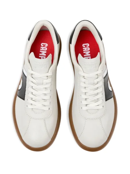 Sneakerși Camper din piele alb
