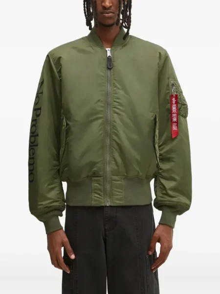 Geacă bomber No Problemo verde