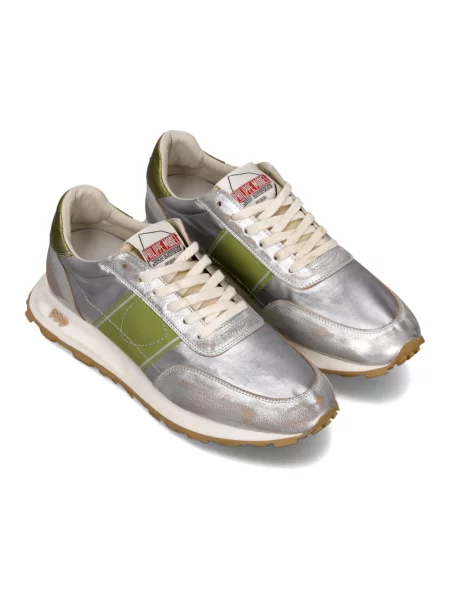Buty do biegania Philippe Model skórzane do biegania szare