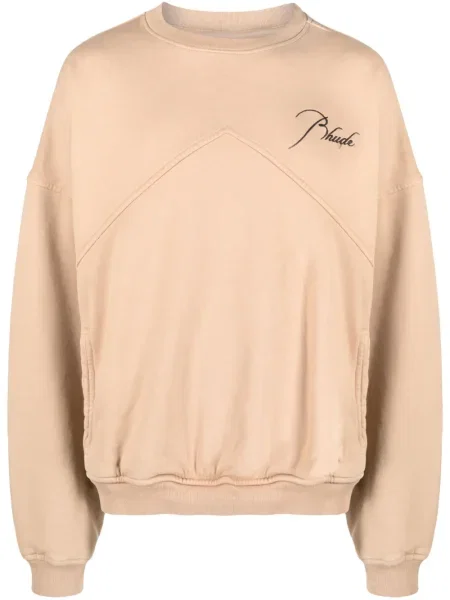 Hanorac Rhude cu imagine maro