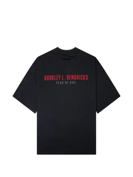 Μπλούζα Fear Of God Essentials με σχέδιο μαύρο