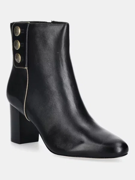 Lauren Ralph Lauren cizme de piele Kenndi Bt Hl negru