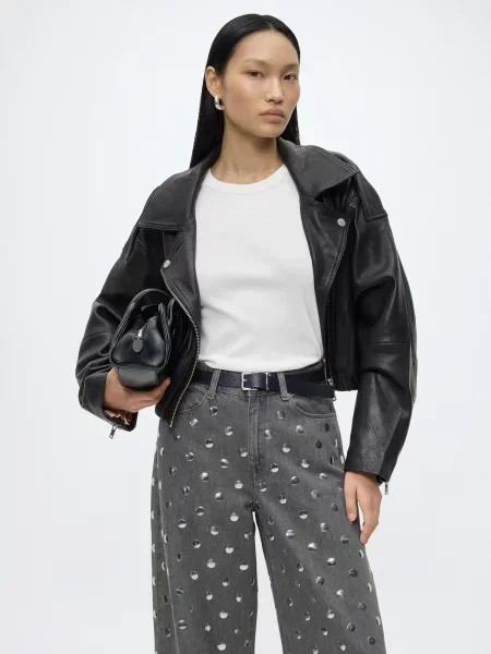 Karl Lagerfeld Džínsy denim / strieborná sivý