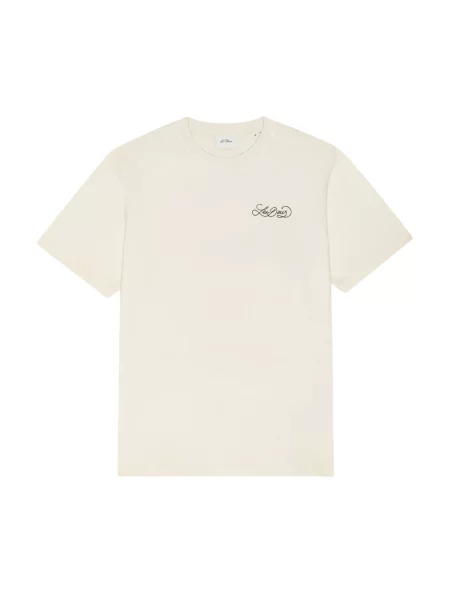 Les Deux Tricou Orchard nisipiu / brocart / verde / rodie roșu