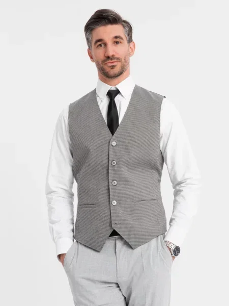 Ombre Vestă gri