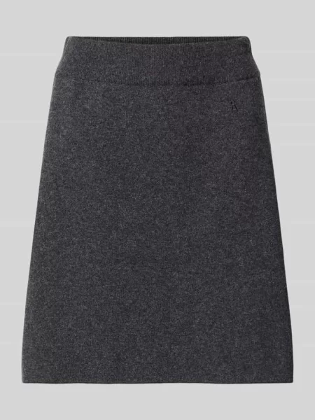 Spódnica mini o kroju slim fit z mieszanki bawełny Armedangels