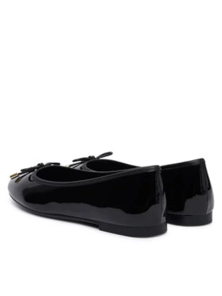 Tommy Hilfiger Balerina Th Charm Patent Ballerina fekete