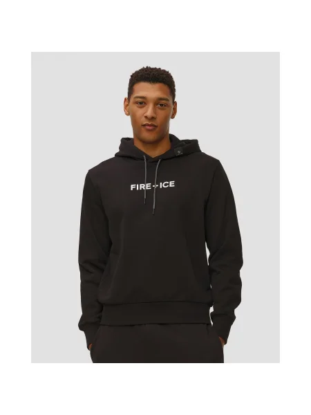Mikina S Kapucou Bogner Fire+ice Covell černá