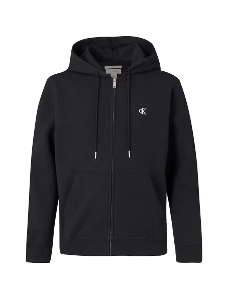 Calvin Klein Jeans Hanorac Terry negru
