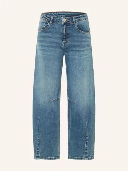 Opus Džíny Barrel Lissie Boldy mid blue modré