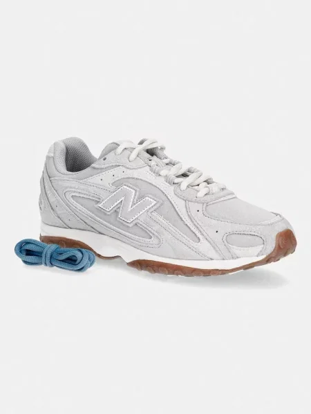 New Balance Sneakers tornacipő | hasított bőr szürke
