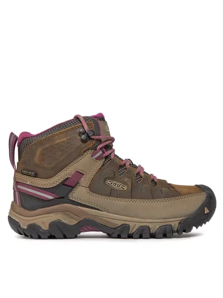 Trekking čevlji Keen Targhee III Mid Wp rjava