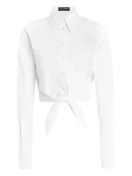 Cămașă Dolce & Gabbana stretch alb