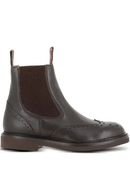 Botine Tassinari din piele maro