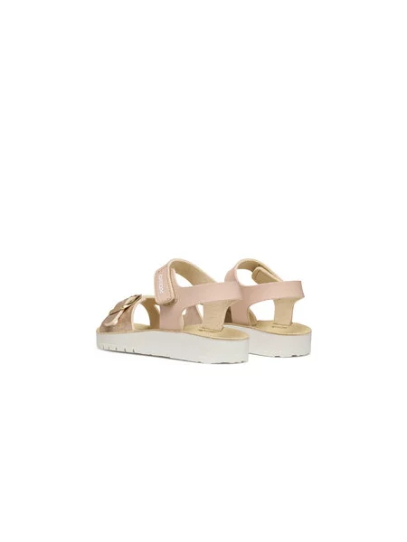 Szandál Geox J Sandal Costarei Gi M rózsaszín