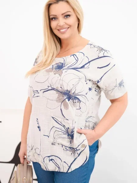 Bluză Kesi Włoski bej