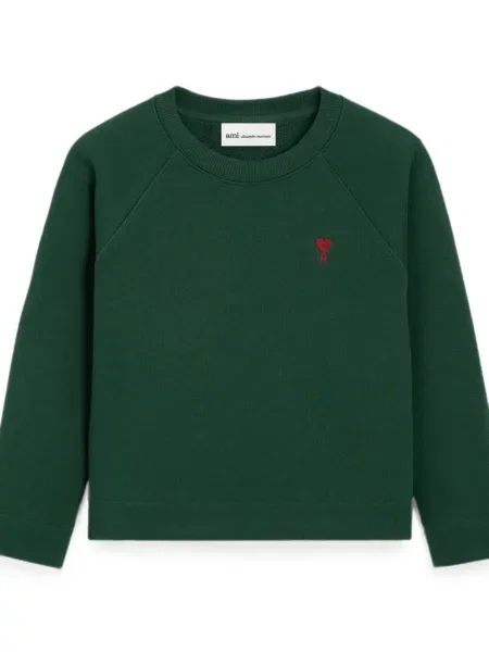 Bluza dziecięca Ami Paris zielona