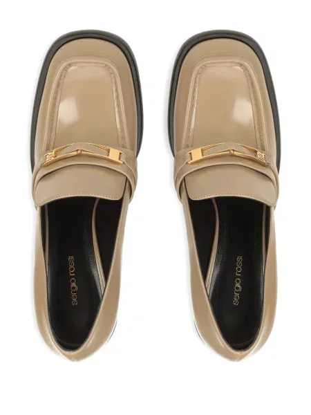 Pantofi loafer Sergio Rossi din piele