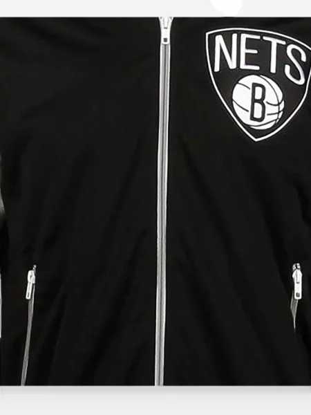 Geacă Mitchell & Ness alergare cu autograf negru