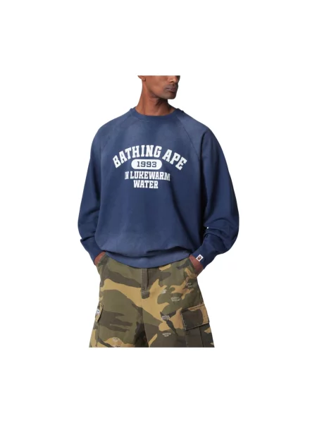 Bluza nierozpinana A Bathing Ape® niebieska