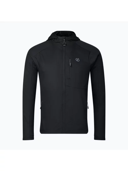 Мъжки суитшърт Dare 2b Heat Weave Stretch Midlayer black черно