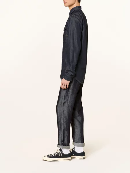 G-Star Kalhoty Extra Slim Fit V Džínovém Vzhledu tmavě modrá