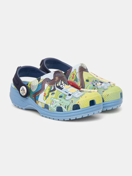 Crocs Pantofle CLASSIC BLUEY CLOG modré