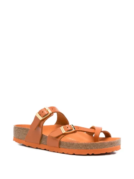 Remenčić sandale Birkenstock sa kopčom narančasta