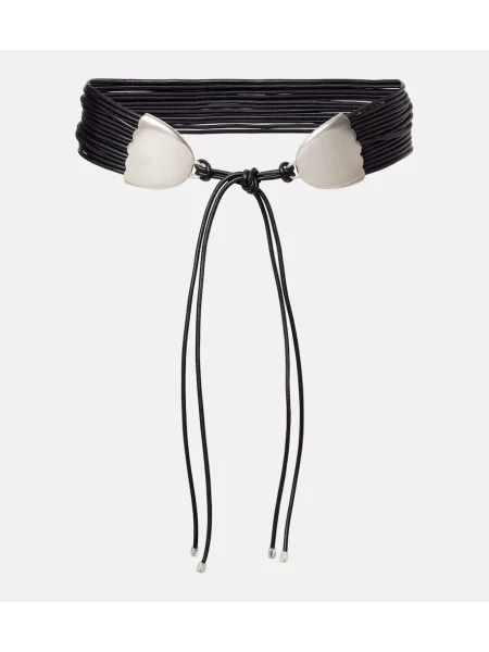 Curea Isabel Marant din piele negru