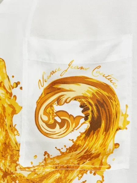 Traper košulja Versace Jeans Couture s printom bijela