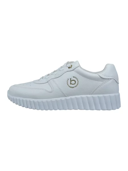 Sneakersy Bugatti białe