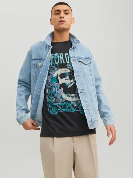 Jack&Jones Geacă de blugi Jean albastru