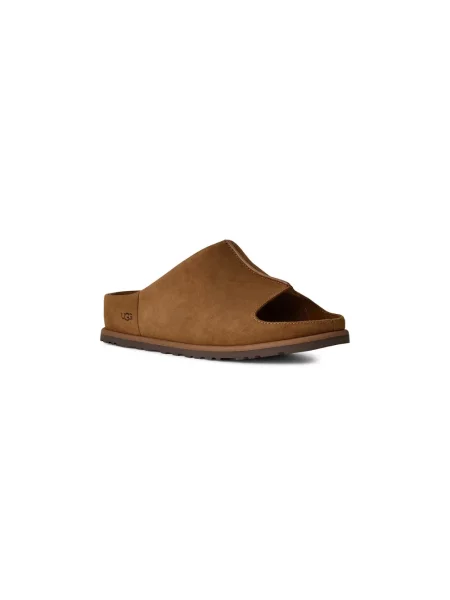 UGG klapki nubukowe M Otzo Slide brązowe