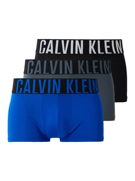 Calvin Klein Underwear Boksarice modra / dimno modra / črna / off-bela bela
