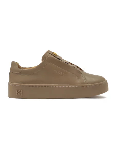 Sneakersy Kazar beżowe