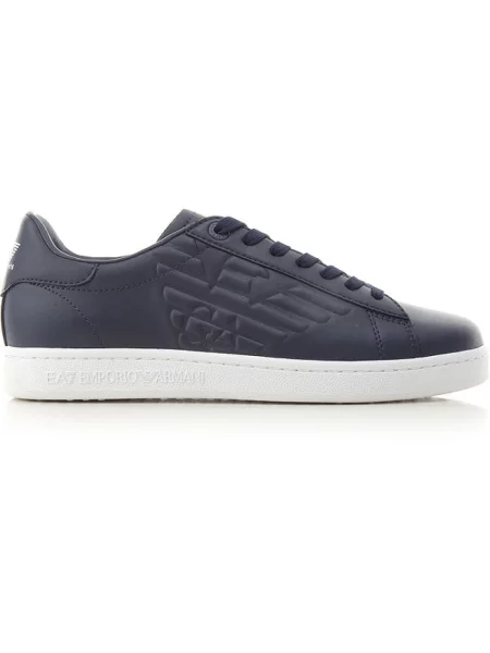 Sneakersy Emporio Armani niebieskie