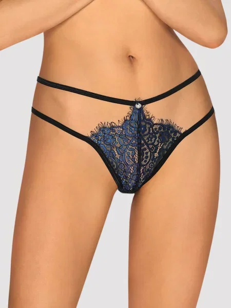 Сексуальные трусики Стринги_Obsessive_Yassmyne сині