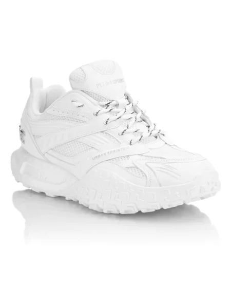 Plein Sport Sneakersy SAFS biały
