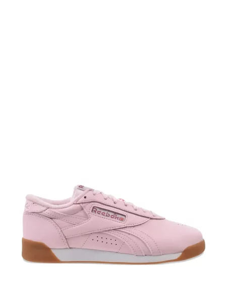 Sneakerși Reebok cu perforații roz