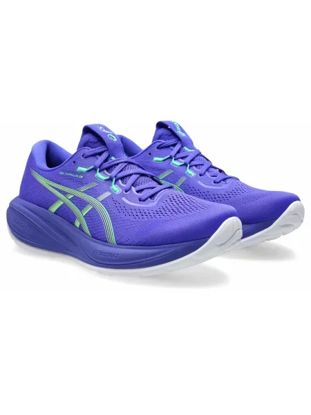Синтетический кроссовки для бега Asics Gel-cumulus синие