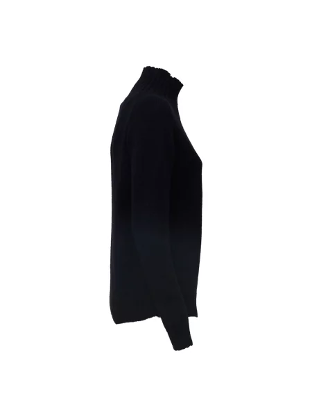 Sweter z golfem Zanone do golfa czarny