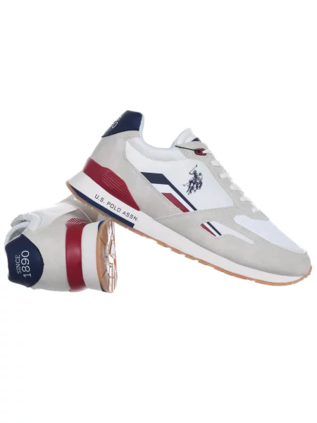 Sneakerși U.s. Polo Assn. alb