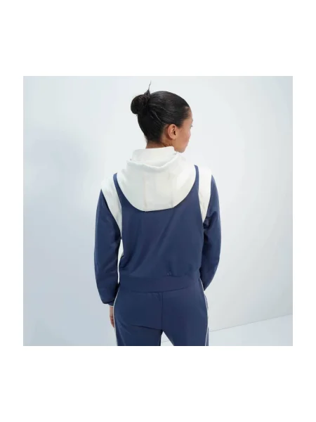 Decupat top Ellesse alergare albastru